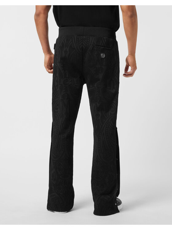 PHILIPP PLEIN PHILIPP PLEIN Spodnie dresowe 25989 Czarny Jogger Fit