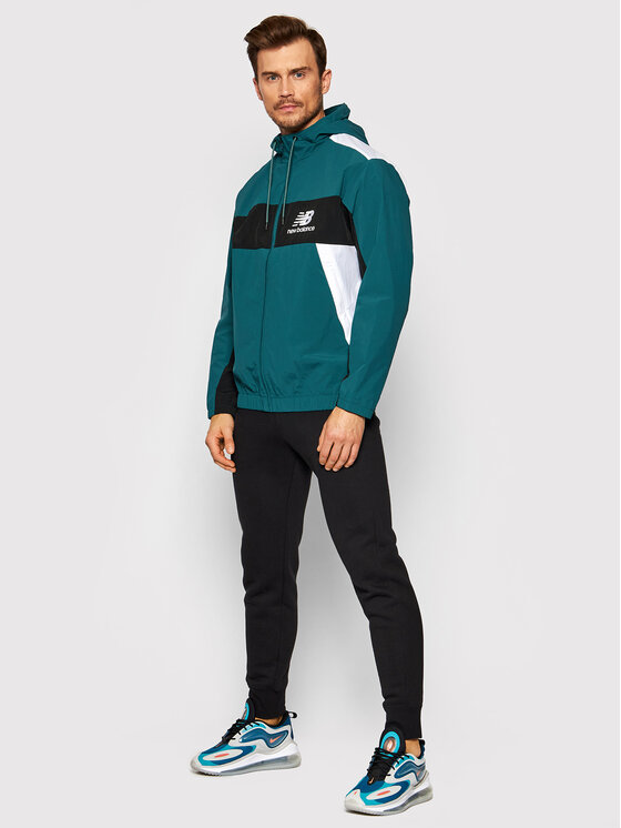 New Balance New Balance Neperpučiama striukė MJ13500 Žalia Relaxed Fit
