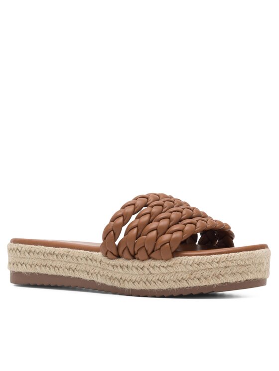 DeeZee DeeZee Espadryle INCREDIBLE KL-E8875-2 Brązowy