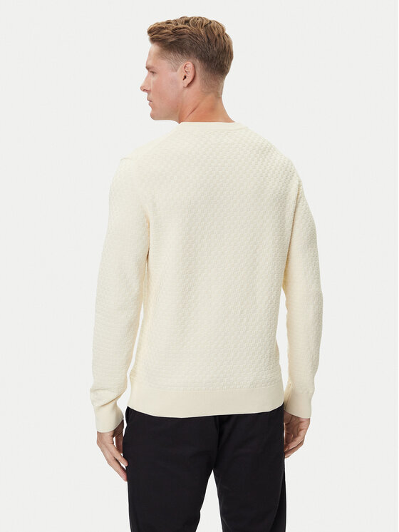 Gant Gant Pulover 8030261 Bej Regular Fit