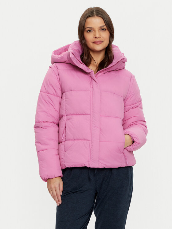 4F 4F Зимно яке 4FWAW24TDJAF470 Розов Regular Fit