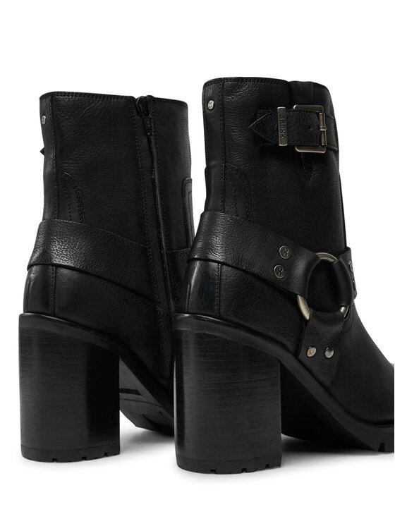 Bronx Bronx Botine New-Visor 34332-B Negru