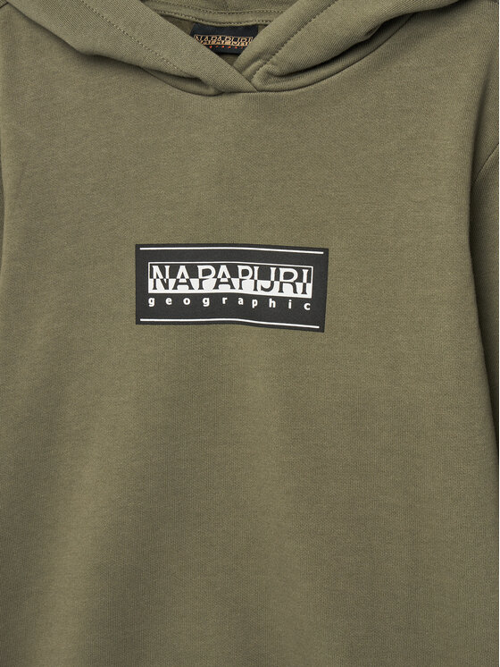 Napapijri Napapijri Μπλούζα B-Chamois NP0A4HY4 M Πράσινο Regular Fit