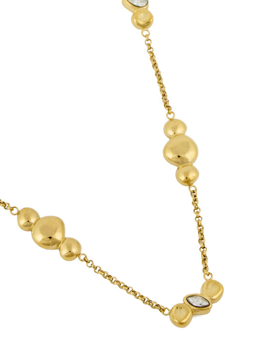 Guess Guess Ogrlica JUBN05 182JW Zlatna