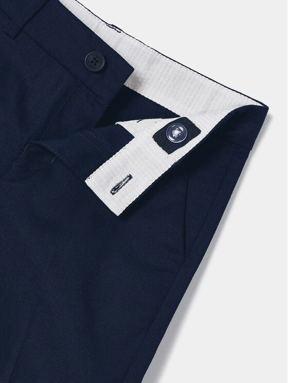 Mayoral Mayoral Шорти от плат 3267 Тъмносин Regular Fit