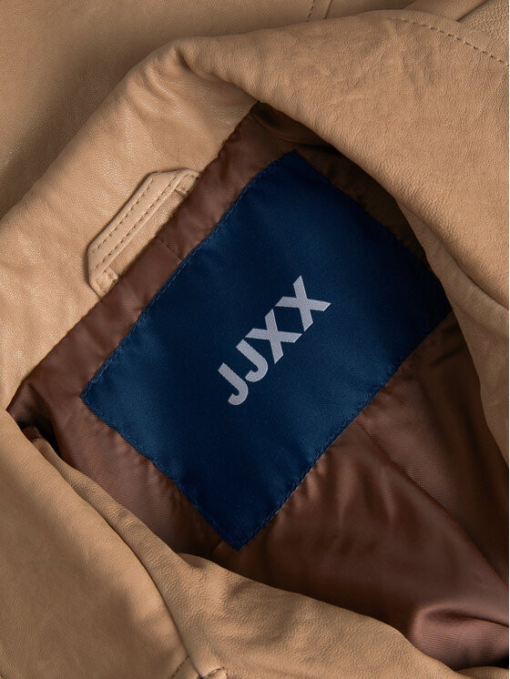 JJXX JJXX Kurtka skórzana Holly 12200286 Brązowy Regular Fit