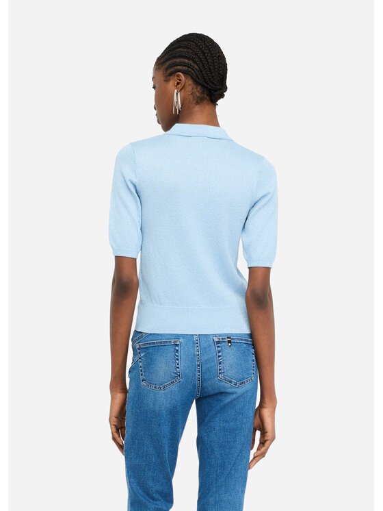 Liu Jo Liu Jo Maglione UF5278MA76QA4075 Celeste Regular Fit