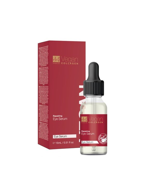 Dr Botanicals Dr Botanicals Weganiczne serum naprawcze do oczu z kolagenem Serum