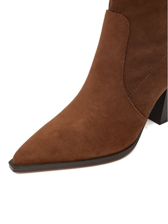 Nine West Nine West Μποτάκια EO-LBT805720-2 Ανοιχτό καφέ