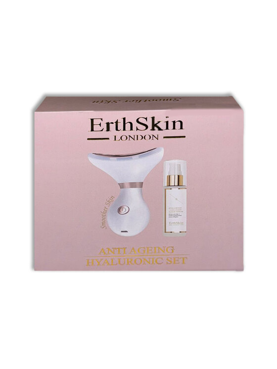 Erthskin London Erthskin London Zestaw Anti-Aging Kwas Hialuronowy + Kuracja Serum