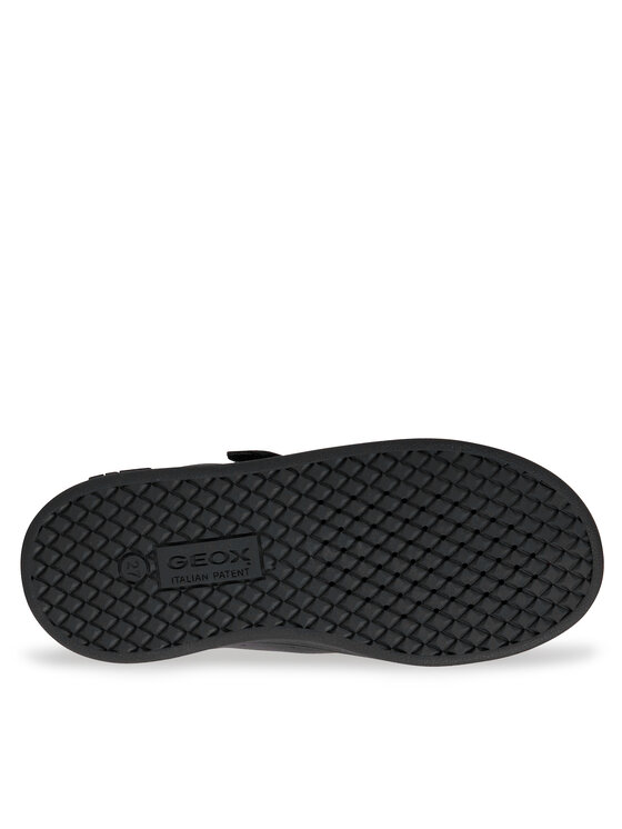 Geox Geox Tenisice J Eclyper Boy J36LSA 000BC C9999 S Crna