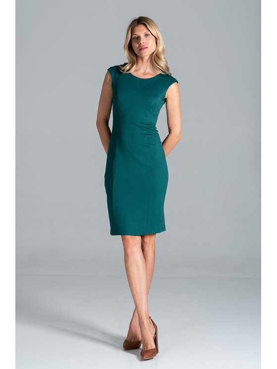 FIGL FIGLFIGL Vestito M834 Verde Slim Fit