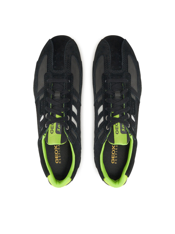 Geox Geox Sneakersy Uomo Snake U4507A 022EK C9151 Čierna