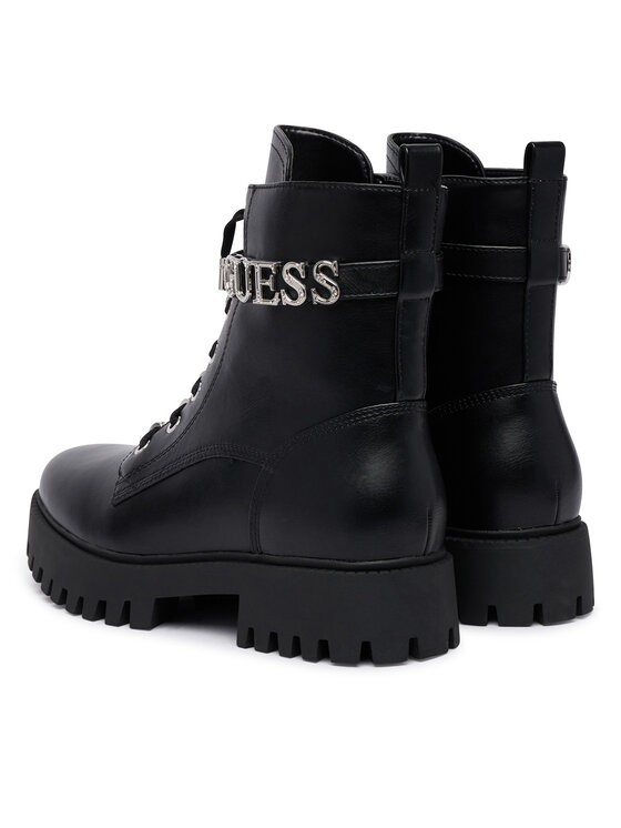 Guess Guess Зимни обувки FLFFIC ELE10 Черен