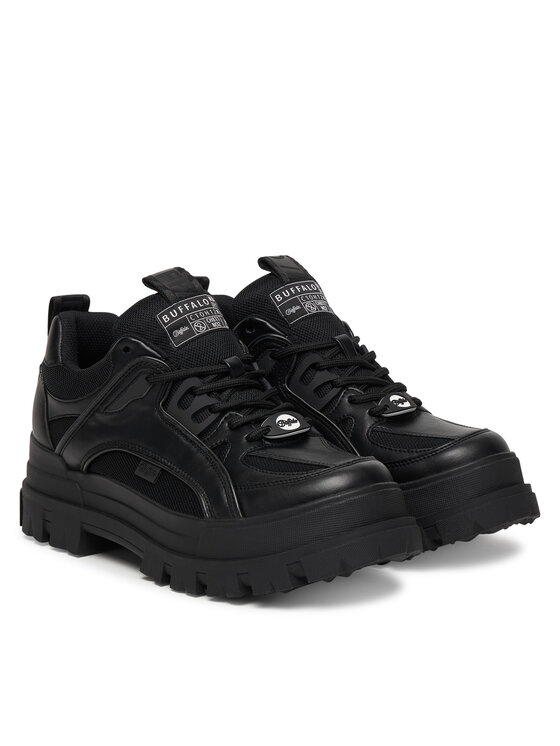 Buffalo Buffalo Sneakers Aspha Hyb 1410046 Negru