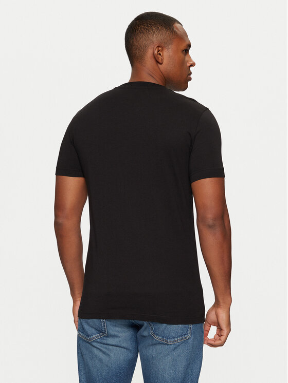 Calvin Klein Jeans Calvin Klein Jeans T-shirt J30J322552 Crna Slim Fit