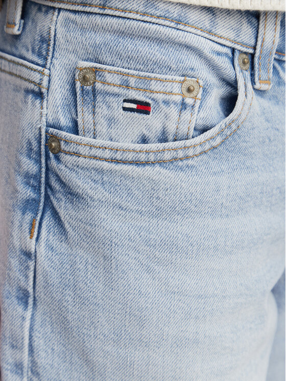 Tommy Jeans Tommy Jeans Jeans hlače DW0DW23047 Svetlo modra Straight Fit