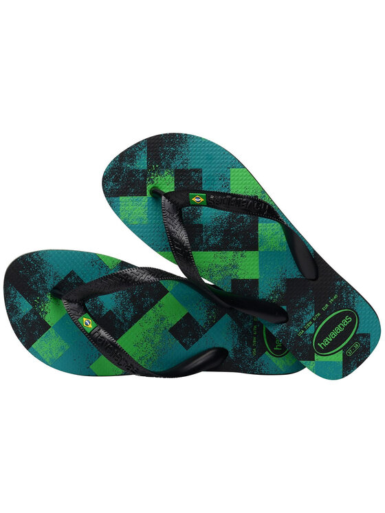 Havaianas Havaianas Σαγιονάρες HAVAIANAS Infradito Unisex adulto Hav. Brasil Fresh 4145745.7662 Nero Μαύρο