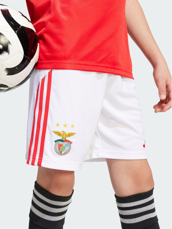 adidas adidas Szorty sportowe Benfica Biały Regular Fit