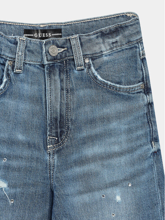 Guess Guess Jeansy J3BA16 D4MS0 Niebieski Regular Fit