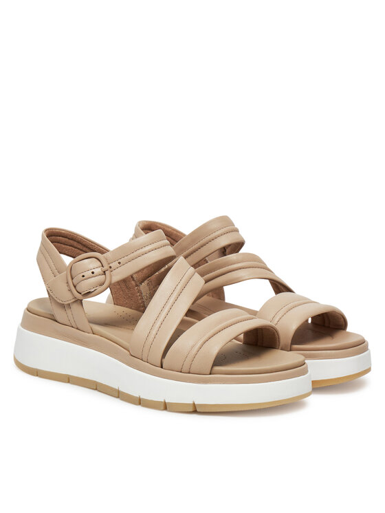 Clarks Clarks Sandały Tuscan Strap 26181475 Beżowy