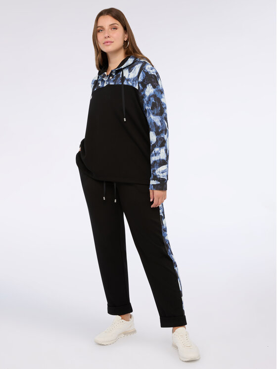 Fiorella Rubino Fiorella Rubino Pantaloni di tessuto P844L002254N033 Nero Regular Fit