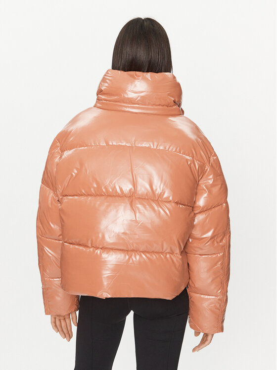 Calvin Klein Jeans Calvin Klein Jeans Зимова куртка High Shine J20J221884 Оранжевий Oversize