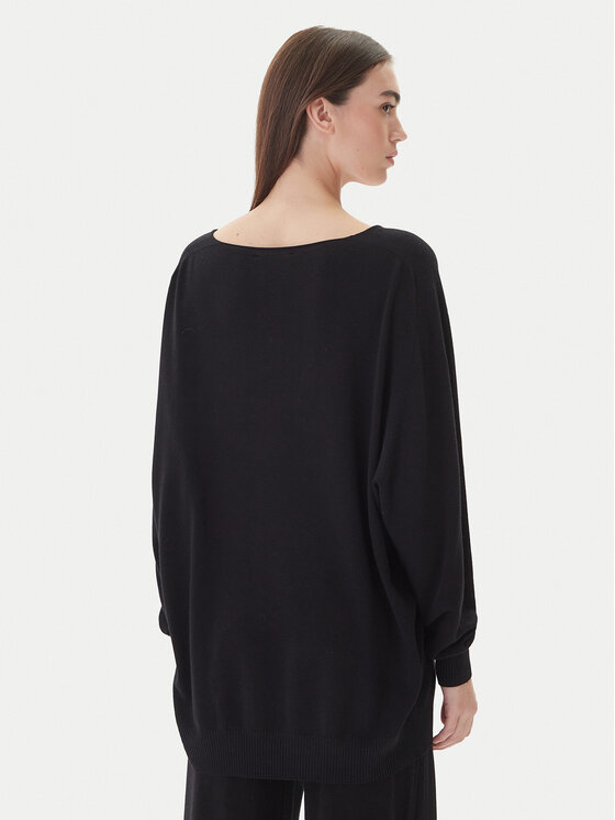 Kontatto Kontatto Pullover 3M0815C Schwarz Relaxed Fit