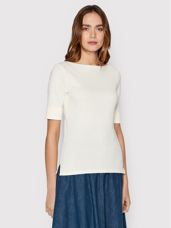 LAUREN RALPH LAUREN LAUREN RALPH LAUREN Blúz 200654963036 Ekru Regular Fit