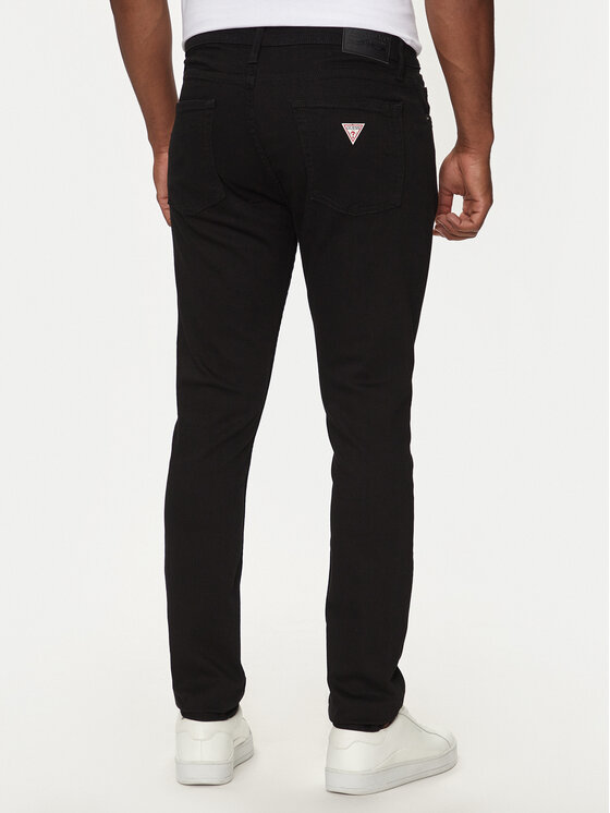 Guess Jeans Guess Jeans Τζιν M4YA0F D5DN1 Μαύρο Skinny Fit