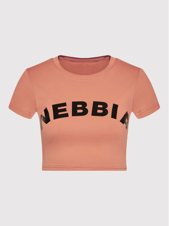 NEBBIA NEBBIA Tricou Sporty 584 Roz Slim Fit