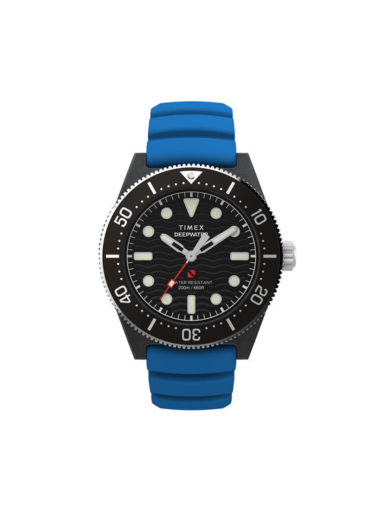 Timex Timex Zegarek TW2Y02500 Niebieski