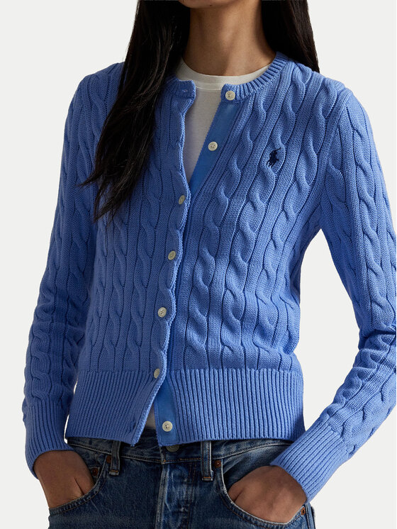 Polo Ralph Lauren Polo Ralph Lauren Kardigan 211971868009 Svijetloplava Slim Fit