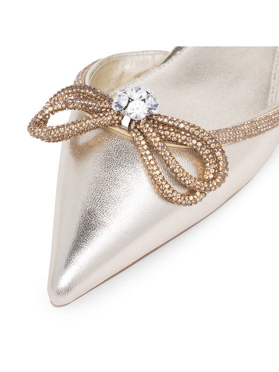 Eva Minge Eva Minge Sandalen COMO-V1381-813-1 Goldfarben