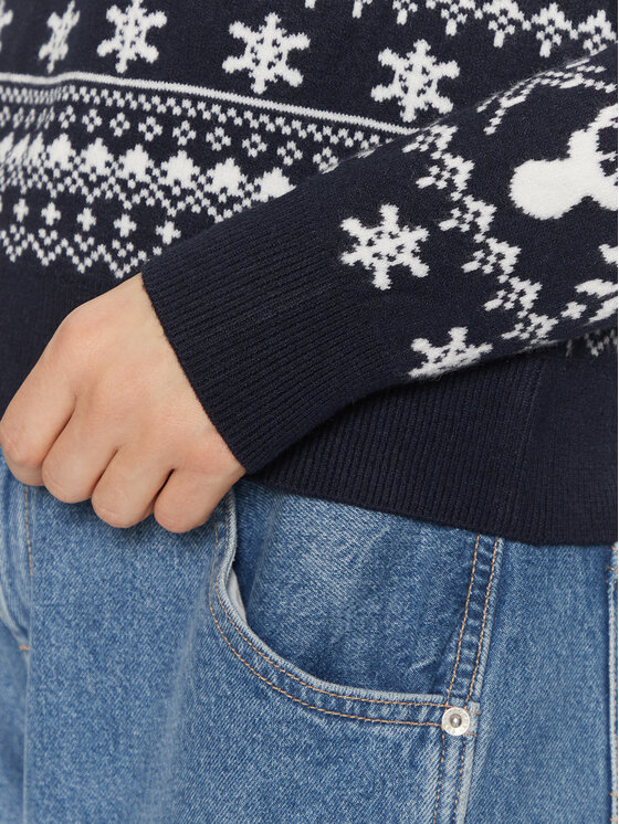 ONLY ONLY Sweater Xmas Winter 15327601 Sötétkék Regular Fit