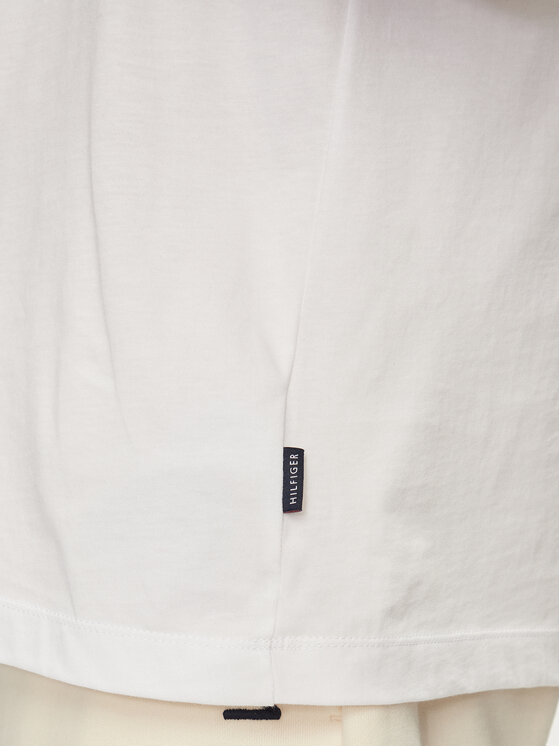 Tommy Hilfiger Tommy Hilfiger T-Shirt 85' MW0MW34427 Biały Regular Fit