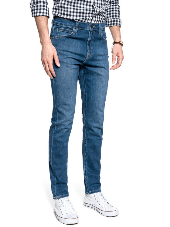 Lee Lee Jeansy AUSTIN Niebieski Straight Fit