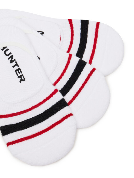 Hunter Hunter Șosete joase AS_HUNTER_03S_SS25 (3-PACK) Alb