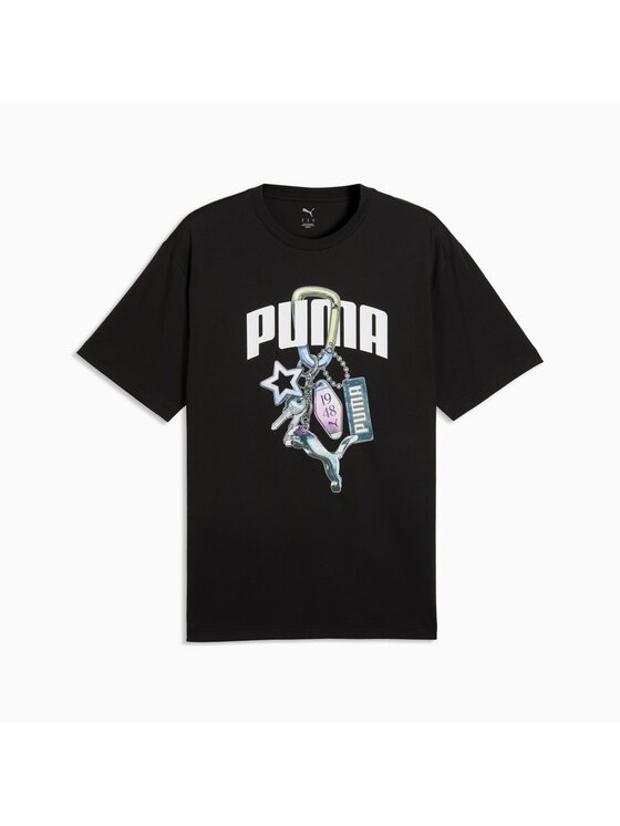 Puma Puma T-Shirt 694364 Czarny Regular Fit