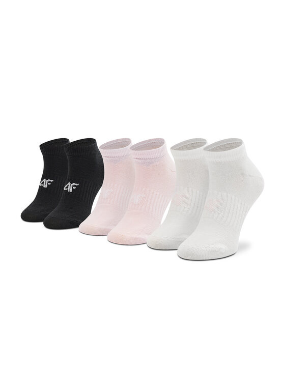 4F 4F Calzini lunghi da bambini HJL22-JSOD001 Bianco