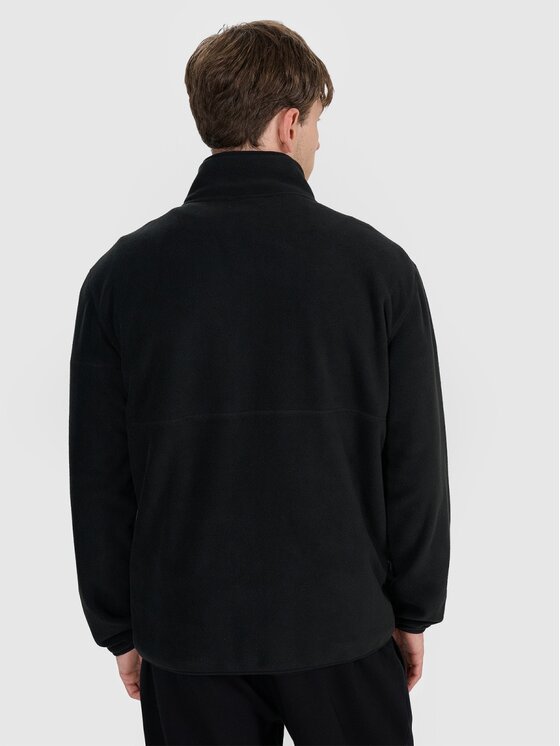 4F 4F Felpa di pile 4FRMM00TFLEM372-20S Nero Regular Fit