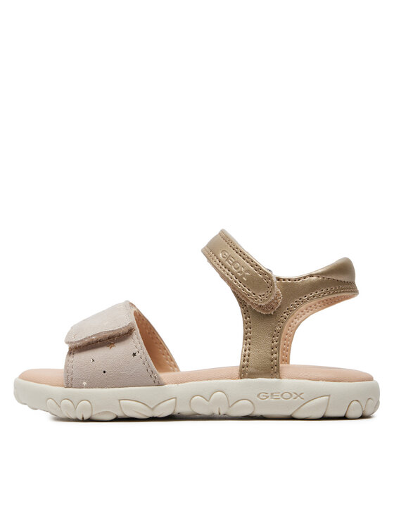 Geox Geox Sandały J Sandal Haiti Girl J028ZA 007NF C0208 M Złoty