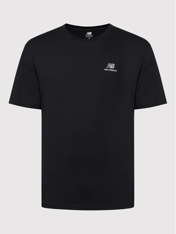 New Balance New Balance T-shirt Unisex UT21503 Nero Relaxed Fit