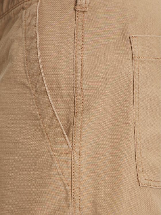 Gap Gap Auduma šorti 566347-02 Bēšs Regular Fit