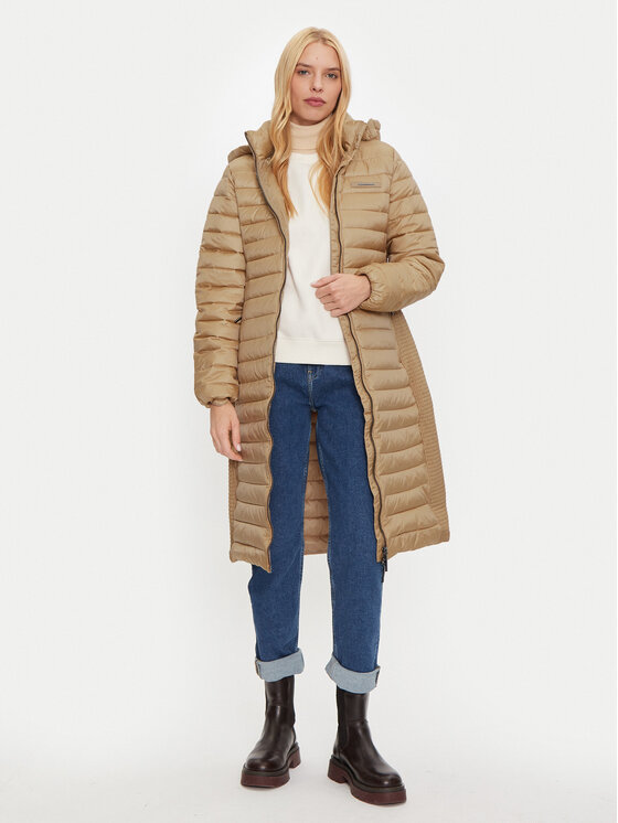 Calvin Klein Calvin Klein Zimné bundy K20K207732 Béžová Slim Fit