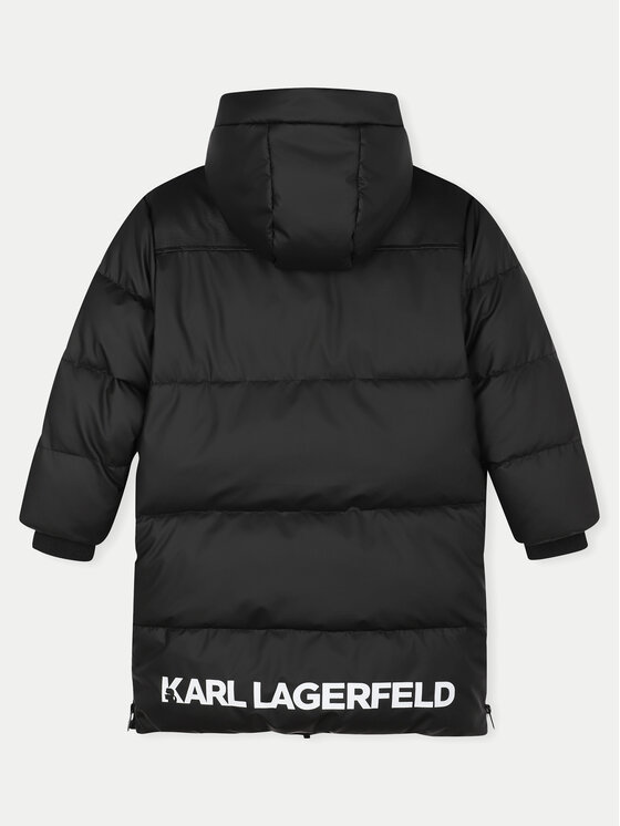 Karl Lagerfeld Kids Karl Lagerfeld Kids Μπουφάν χειμωνιάτικο Z30273 D Μαύρο Regular Fit