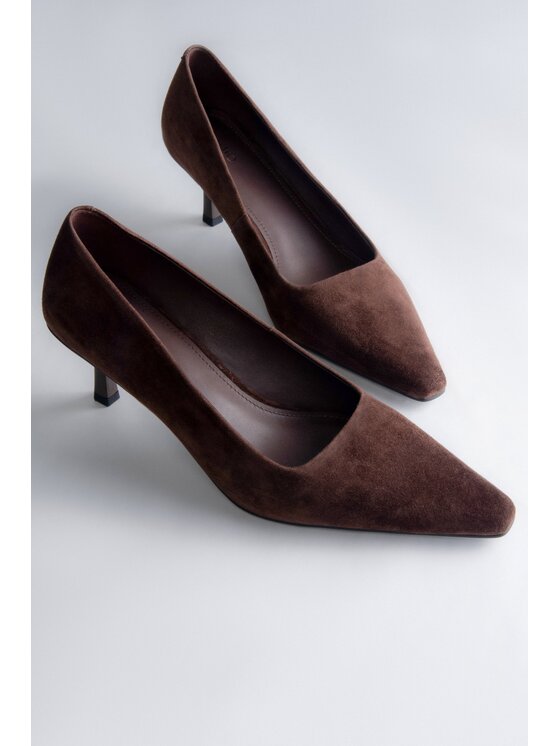 Estro Estro Γοβάκια ER00117984 Καφέ