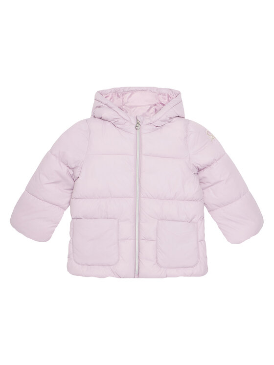 United Colors Of Benetton United Colors Of Benetton Geacă de iarnă 2NQRGN03V Violet Regular Fit