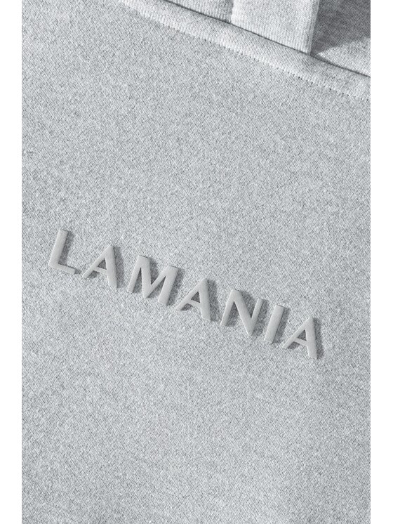 La Mania La Mania Felpa CLEAN Grigio Active Fit