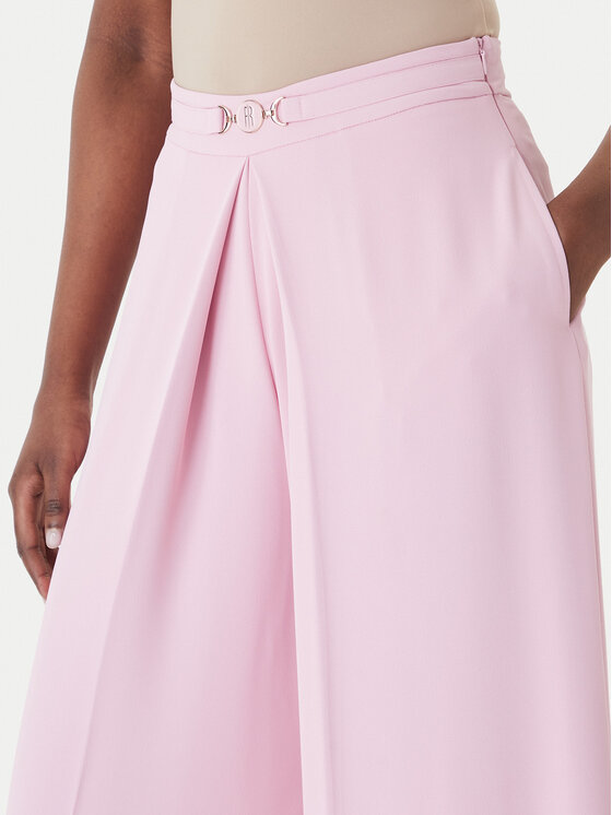 Fracomina Fracomina Pantaloni palazzo FS26SV3007W47601 Rosa Regular Fit